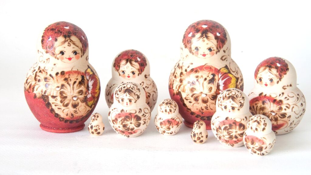 Babushka Dolls oleh oleh polandia