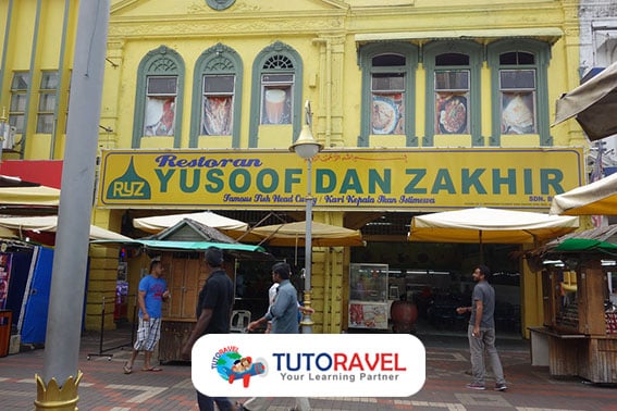 Ayam tandoori dan masakan India di Restoran Yusoof dan Zakhir Kuala Lumpur