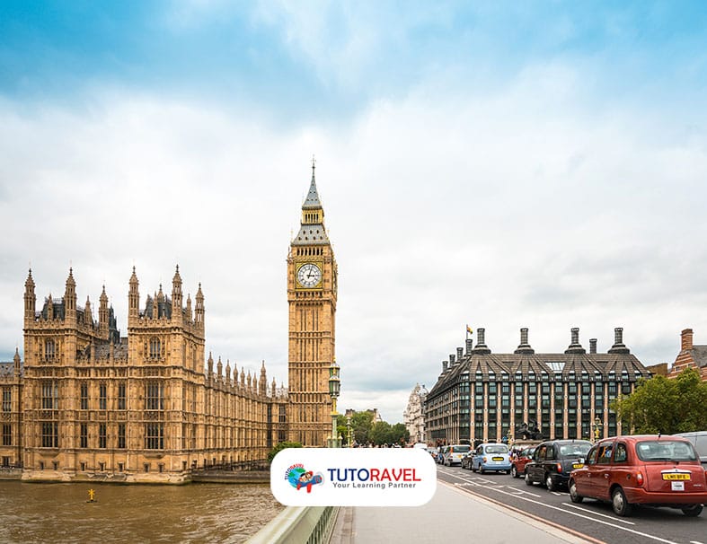 Westminster Bridge Big Ben London Inggris pendidikan Oxford Cambridge terbaik dunia
