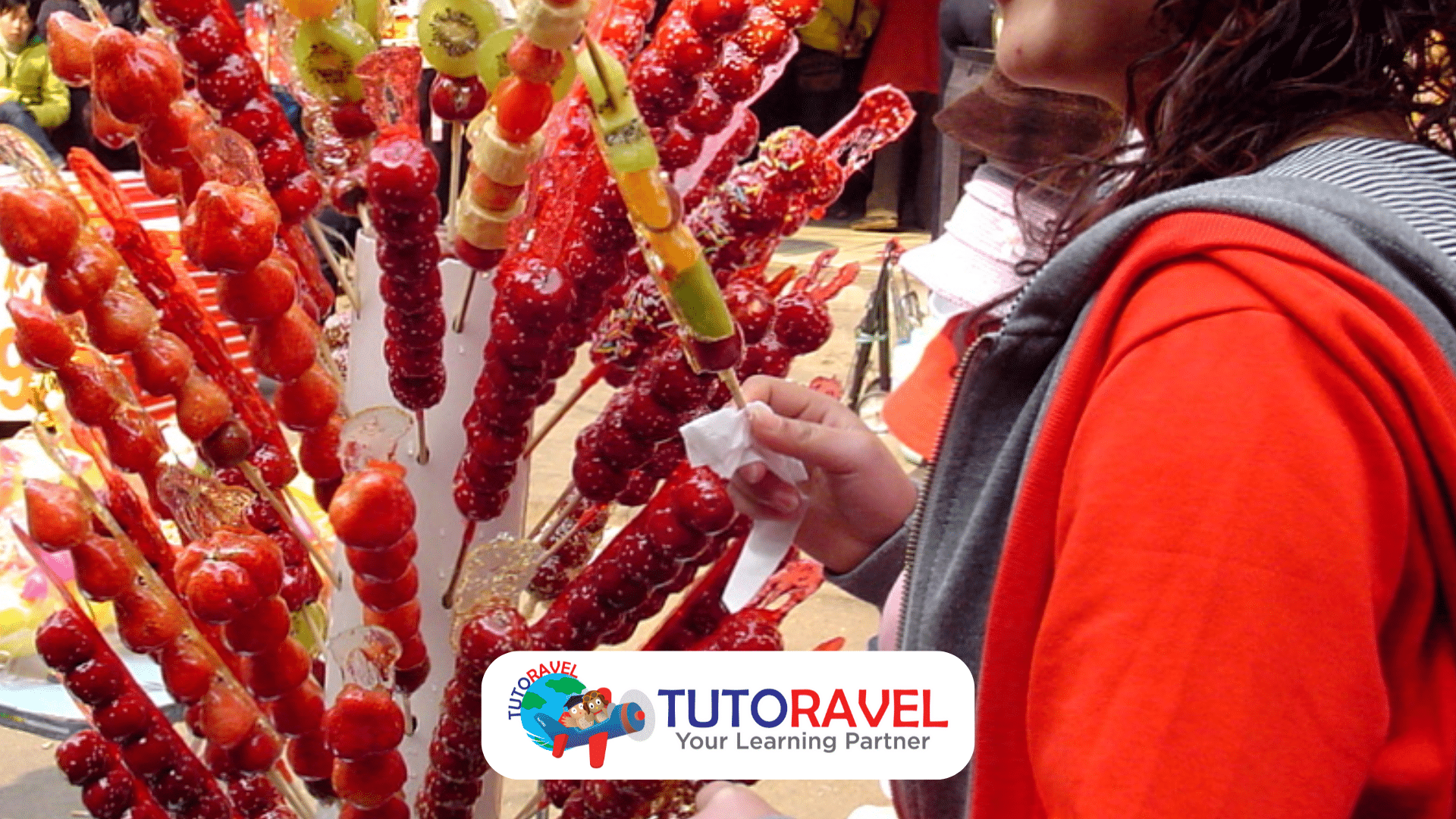 tanghulu street food terkenal di China