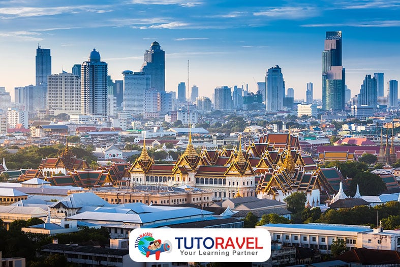 Grand Palace Bangkok Thailand Krirk University mitra Tutoravel studi Asia Tenggara