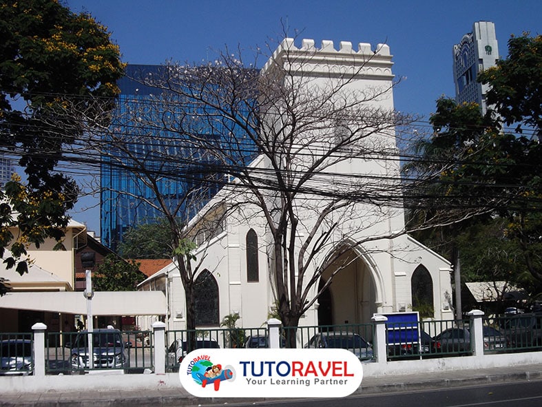 Christ Church Bangkok gereja Anglikan Silom komunitas pemuda internasional