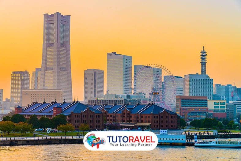Skyline kota Yokohama Jepang pusat peluang kerja profesional internasional